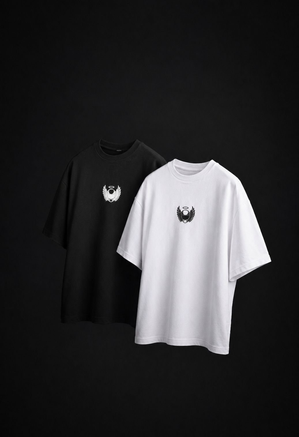tshirt-madhalo-noir-blanc